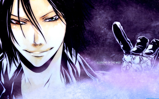 Anime character long hair hand free wallpaper for desktop - medium preview image