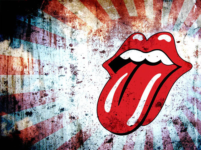 Red tongue grungy background british free wallpaper for desktop - medium preview image