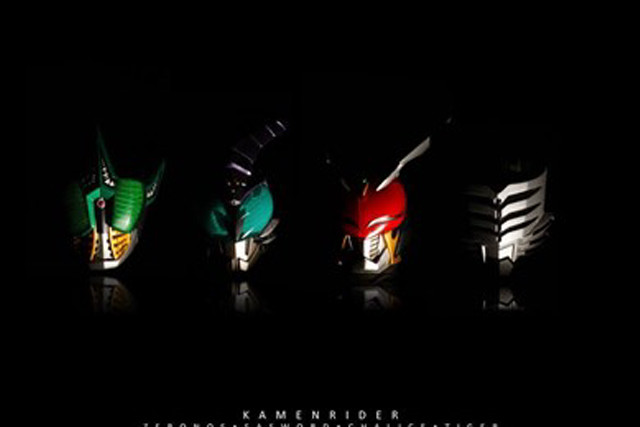 Colored helmets black background reflection free wallpaper for desktop - medium preview image