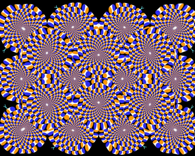 Computer generated blue yellow flower free wallpaper for desktop - medium preview image