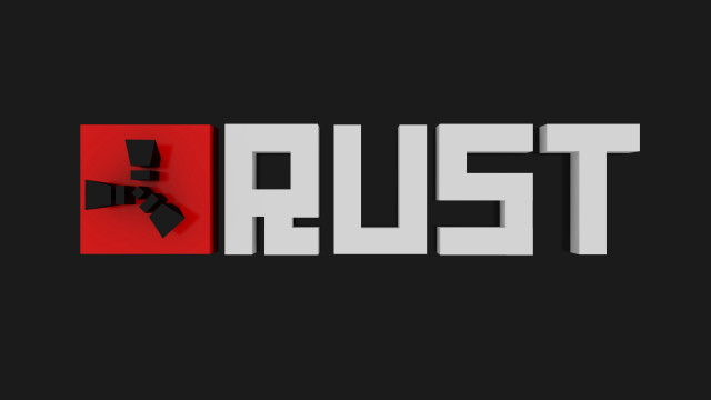 Rust gun red background black free wallpaper for desktop - medium preview image