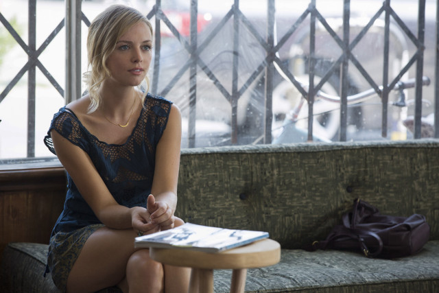 Woman bench window book lap free wallpaper for desktop - medium preview image