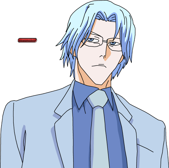 Eizan kikukawa blue hair suit free wallpaper for tablet - medium preview image