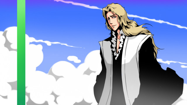 Blonde man outdoors sky manga free wallpaper for desktop - medium preview image