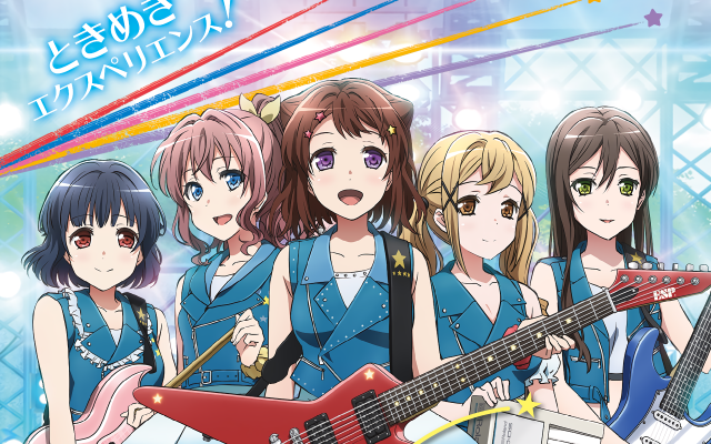 Girls guitars blue background red free wallpaper for desktop - medium preview image