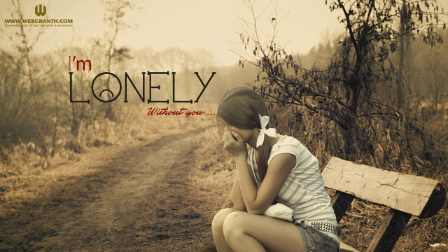 Woman bench dirt road message #2 free wallpaper for desktop - medium preview image