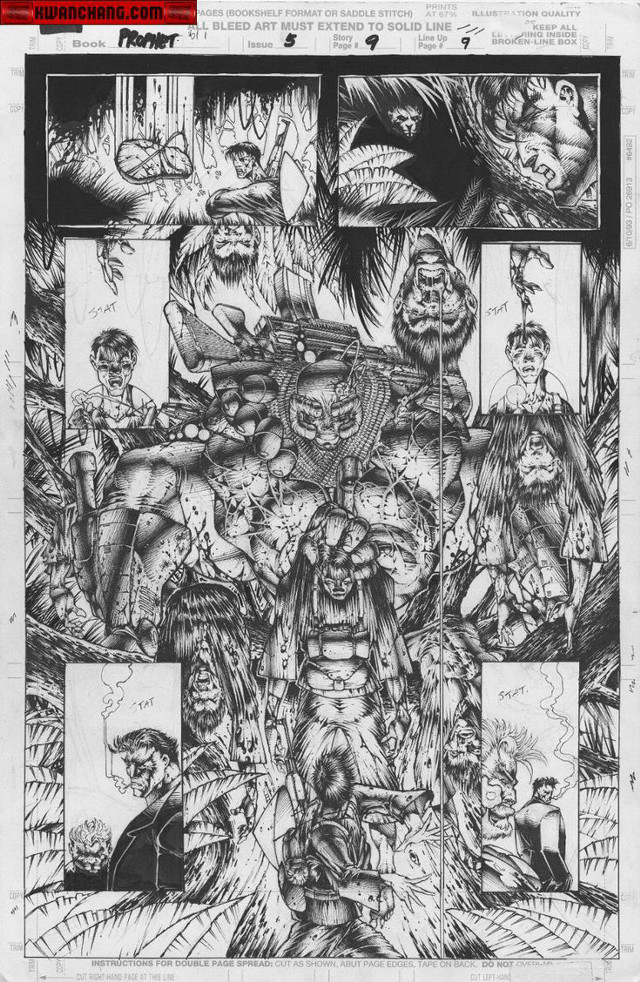 Comic book page image description free wallpaper for mobile - medium preview image