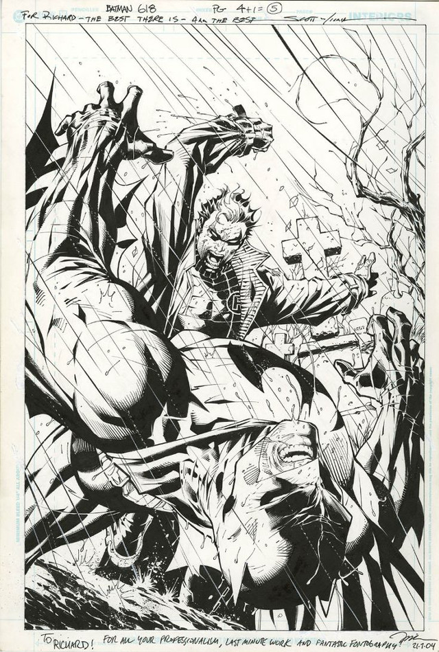 Comic man demon attack background free wallpaper for mobile - medium preview image