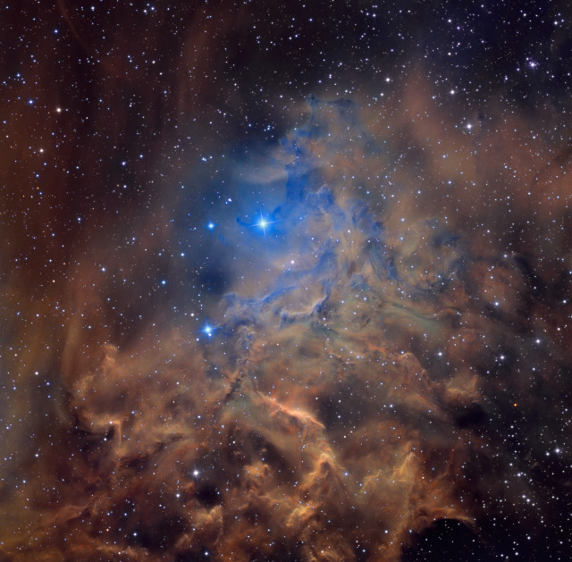 Large star cluster bright blue #12 free wallpaper for tablet - medium preview image