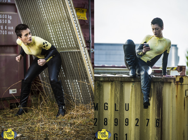 Afrofuturism military cyberpunk urban action free wallpaper for desktop - medium preview image