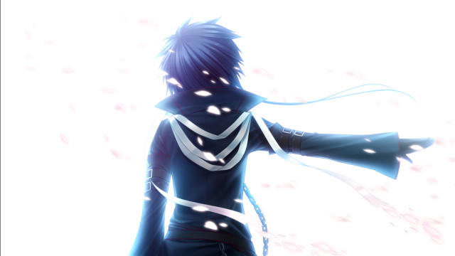 Man chain black outfit white free wallpaper for desktop - medium preview image