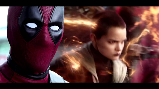 Man red black costume deadpool free wallpaper for desktop - medium preview image