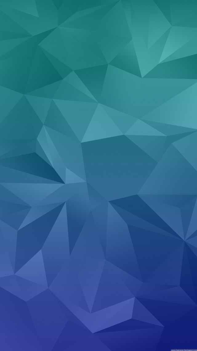 Blue green abstract low poly #3 free wallpaper for mobile - medium preview image