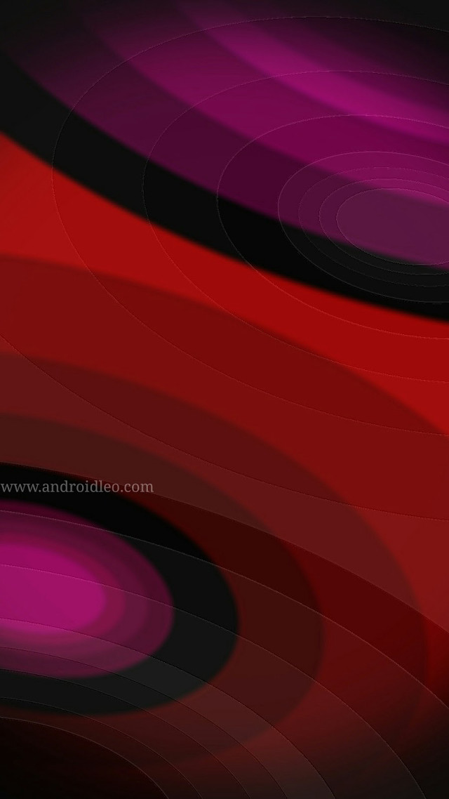 Red purple background circles black free wallpaper for mobile - medium preview image