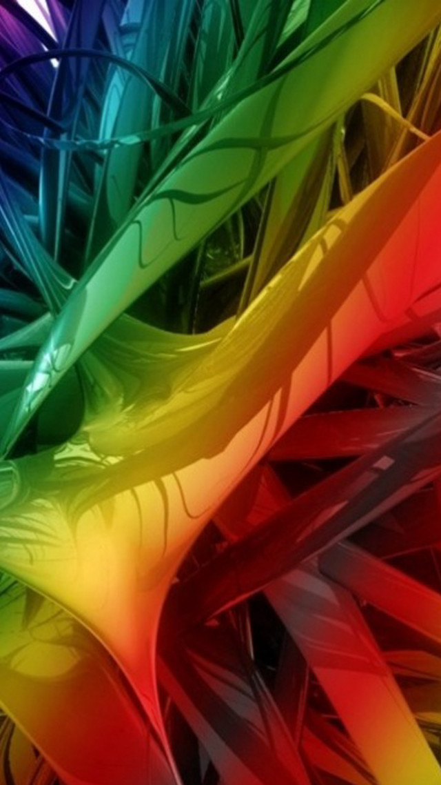 Multicolored abstract background curved design free wallpaper for mobile - medium preview image