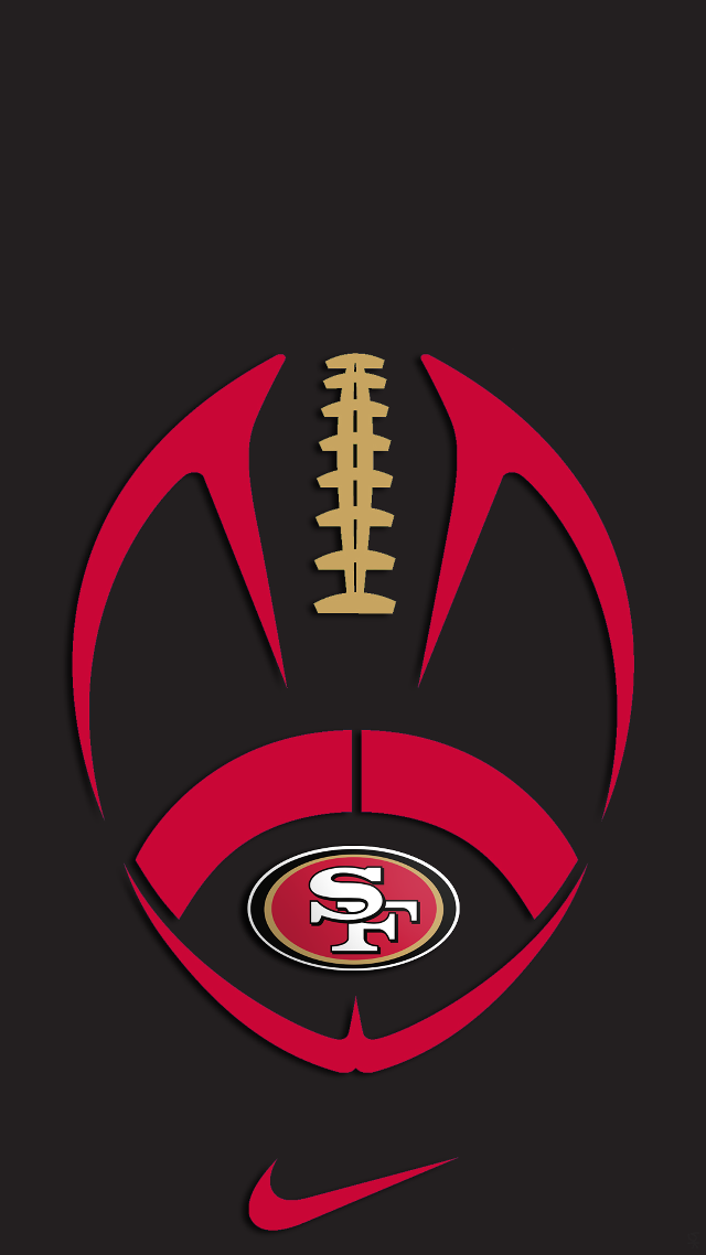 San francisco sports logo football free wallpaper for mobile - medium preview image