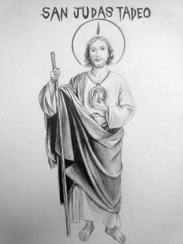 Man holding staff cross san free wallpaper for mobile - medium preview image