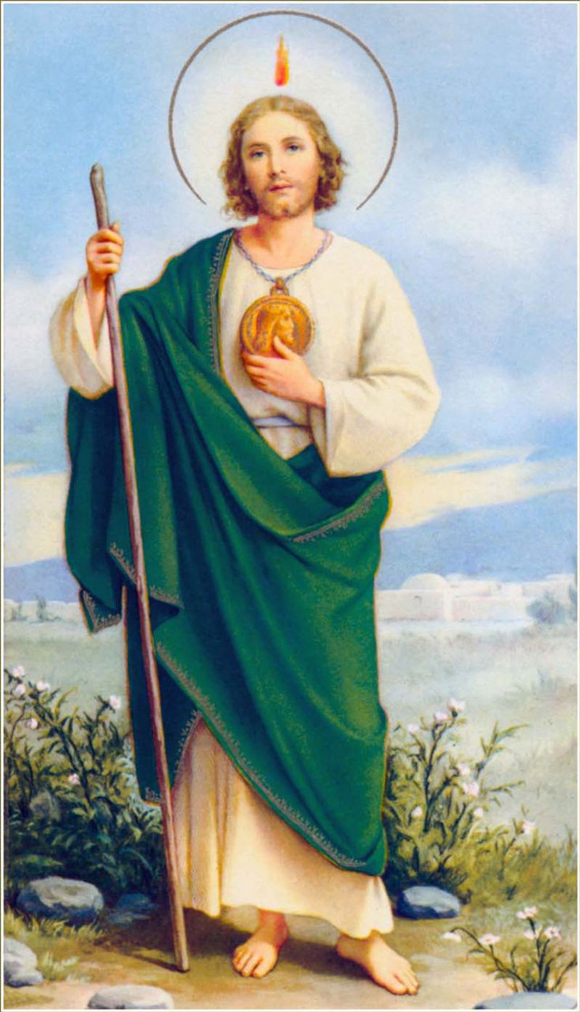 Jesus holding staff gold medal free wallpaper for mobile - medium preview image