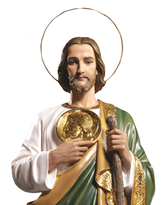 Jesus statue golden shield cross free wallpaper for mobile - medium preview image