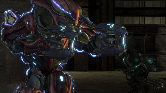 Robot glowing arms legs room free wallpaper for desktop - medium preview image