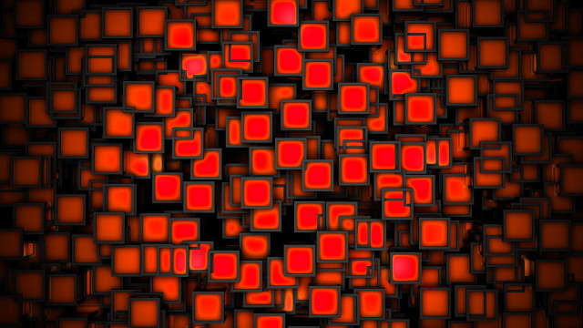 Red black background squares center free wallpaper for desktop - medium preview image