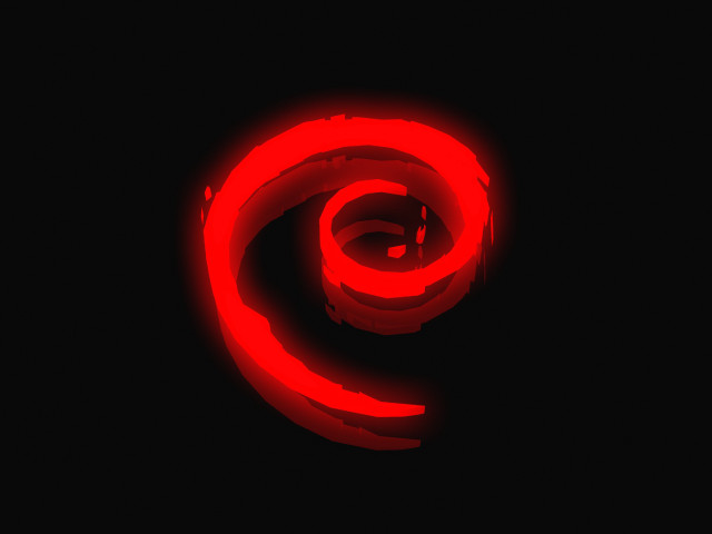 Red spiral black background red #2 free wallpaper for desktop - medium preview image