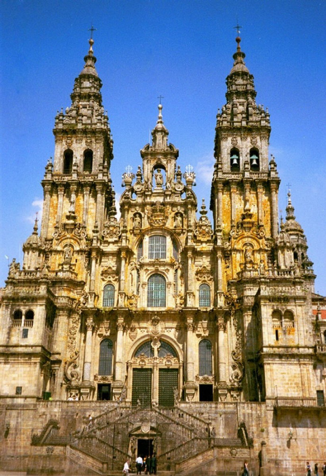 Large building clock tower staircase free wallpaper for mobile - medium preview image