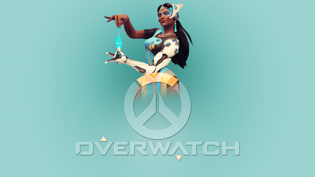 Woman costume blue object overwatch free wallpaper for desktop - medium preview image