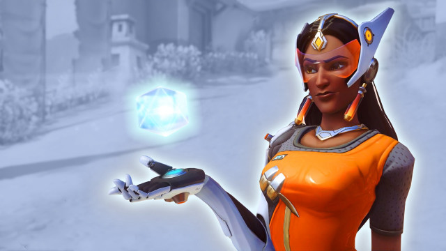 Futuristic woman sci fi gadget free wallpaper for desktop - medium preview image