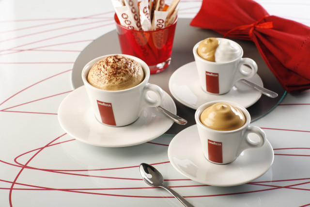 Coffee cups table spoons napkin free wallpaper for desktop - medium preview image
