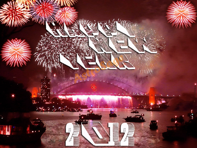 Fireworks city boats water bridge free wallpaper for desktop - medium preview image