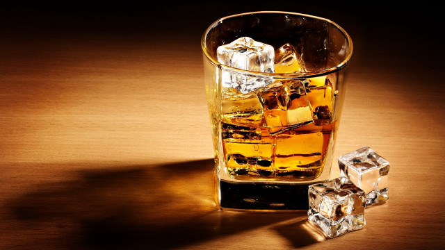 Whiskey glass ice cubes table #3 free wallpaper for desktop - medium preview image