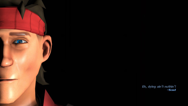 Cartoon character red bandana black free wallpaper for desktop - medium preview image