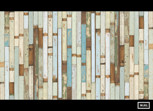 Wooden wall colorful pattern boards free wallpaper for desktop - medium preview image