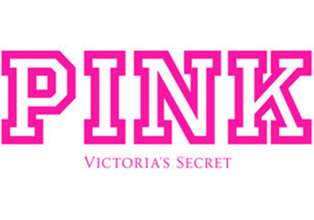 Victorias secret pink logo white free wallpaper for desktop - medium preview image
