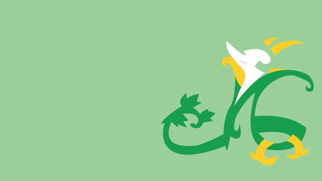 Green yellow logo bird dragon free wallpaper for desktop - medium preview image