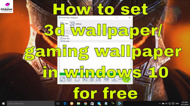 How to set 3d wallpaper free wallpaper for desktop - medium preview image
