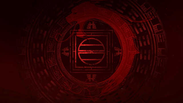 Red circle magic clock roman free wallpaper for desktop - medium preview image