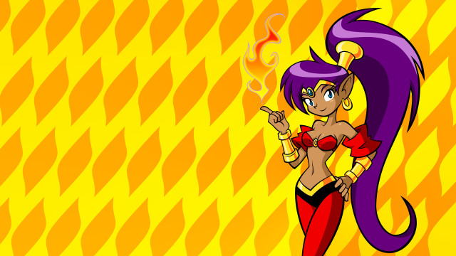 Cartoon cigarette yellow wavylines redyellowhair free wallpaper for desktop - medium preview image