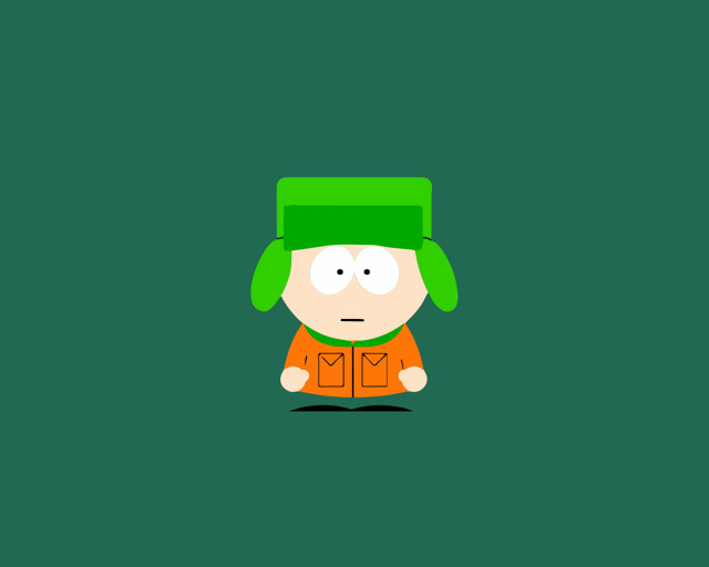Cartoon character green hat orange free wallpaper for desktop - medium preview image