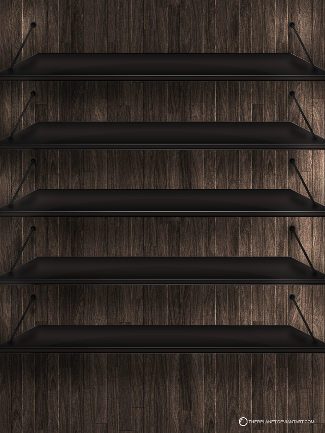 Shelf wooden wall black shelf free wallpaper for mobile - medium preview image