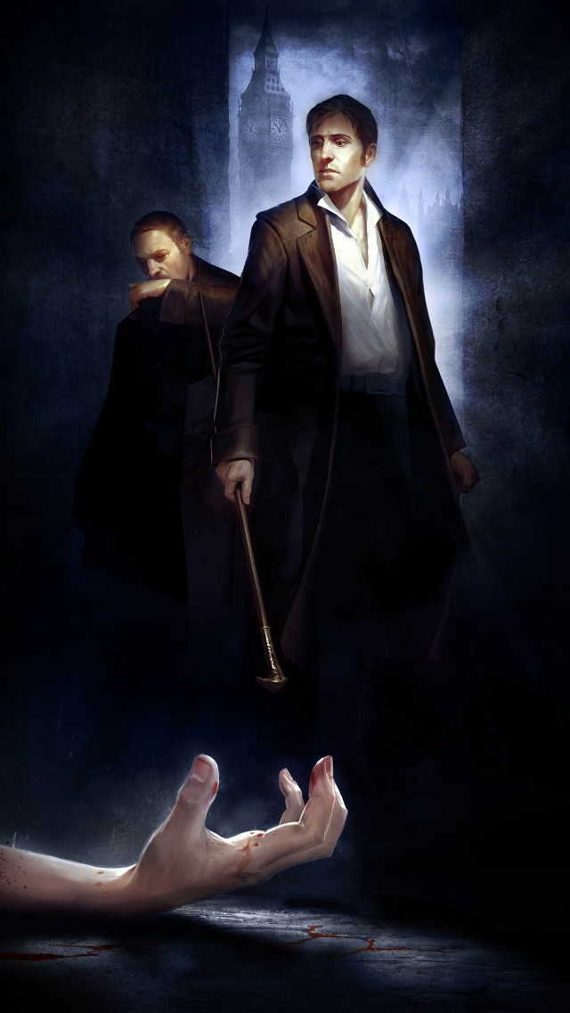 Man cane woman background hand free wallpaper for mobile - medium preview image