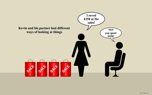 Woman chair sodas man shopping free wallpaper for desktop - medium preview image