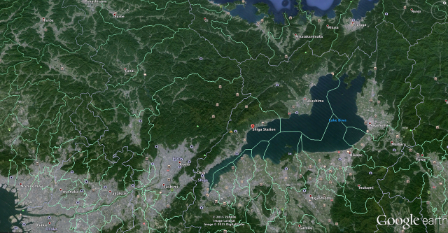 Lake mountain map China area free wallpaper for desktop - medium preview image