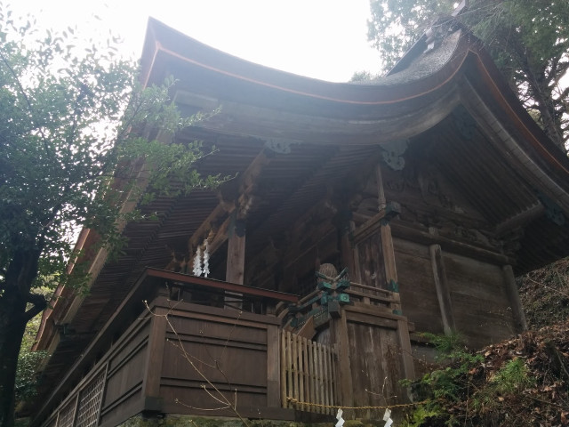 Wooden building balcony railing trees free wallpaper for desktop - medium preview image