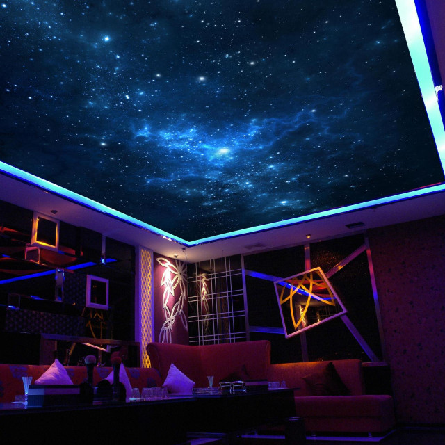 Star ceiling couch room pattern free wallpaper for tablet - medium preview image