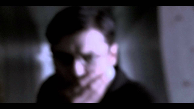 Man looking cellphone dark night free wallpaper for desktop - medium preview image