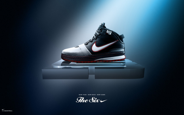 Nike shoe display pedestal light free wallpaper for desktop - medium preview image