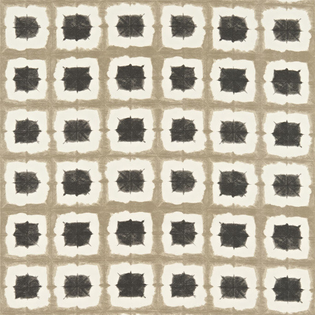 Black white checkered beige border free wallpaper for tablet - medium preview image