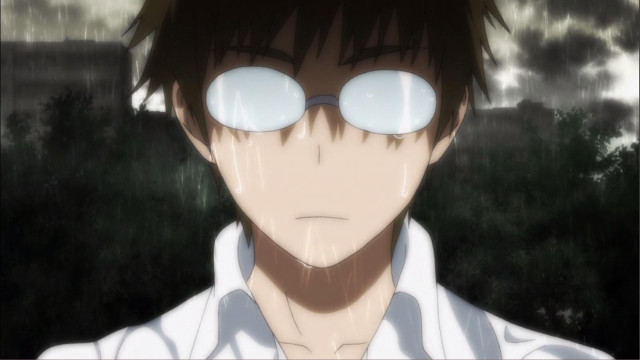 Man glasses white shirt staring free wallpaper for desktop - medium preview image